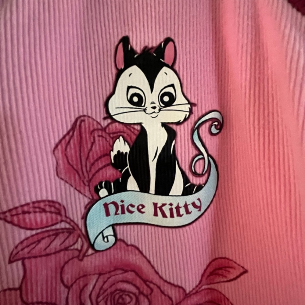 Looney Tunes Penelope Pussycat Pepe's GF Vintage Floral Cotton Ribbed PJ Tank